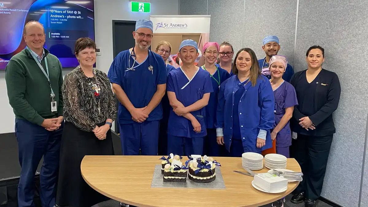 We are Celebrating a Decade of Excellence in TAVI - St Andrew’s