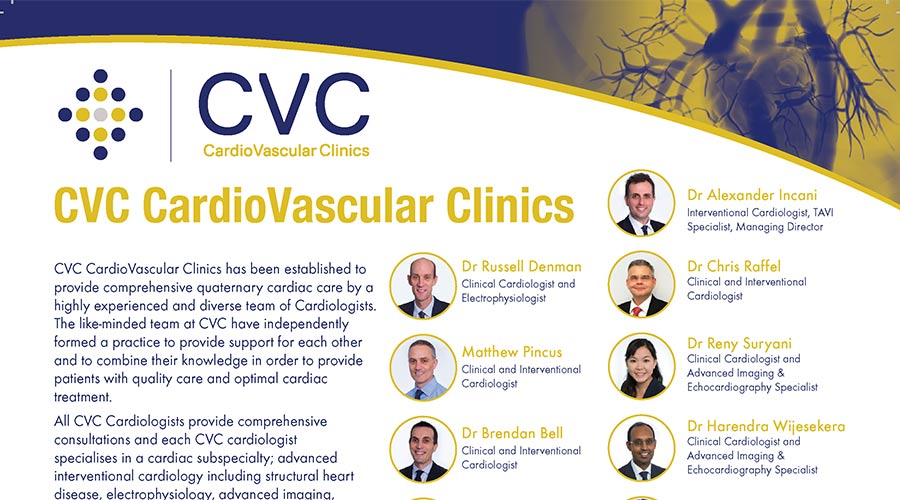 sixth anniversary of CVC CardioVascular opening