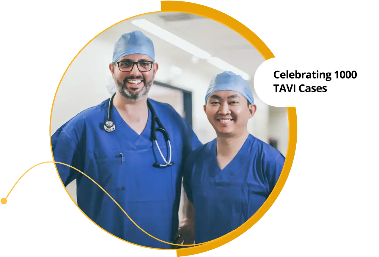 Over 1000 life saving TAVI heart procedures